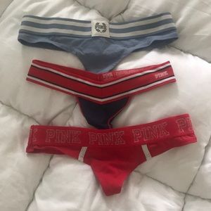PINK VS thongs
